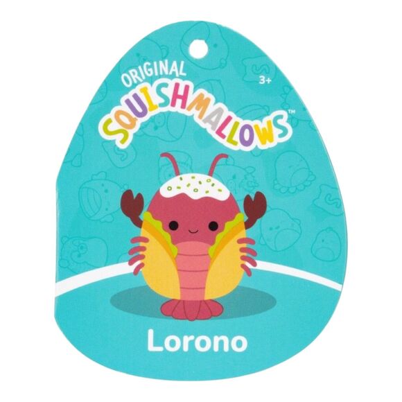 Squishmallows Lorono the Lobster 14” Original Plush Kellytoy Soft Red Lobster - Picture 4 of 4